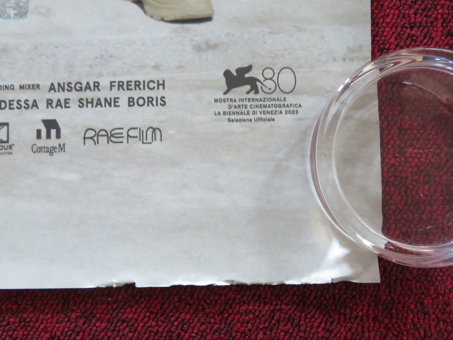 HOLLYWOODGATE UK QUAD ROLLED POSTER IBRAHIM NASH'AT 2023 Rendezvous Cinema Movie posters