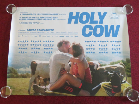 HOLY COW UK QUAD ROLLED POSTER CLEMENT FAVEAU MAIWENE BARTHELEMY 2024 Movie posters
