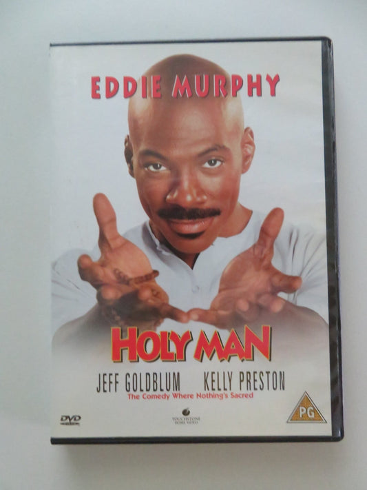 HOLY MAN (DVD) EDDIE MURPHY JEFF GOLDBLUM 1998 REGION 2 Movie posters
