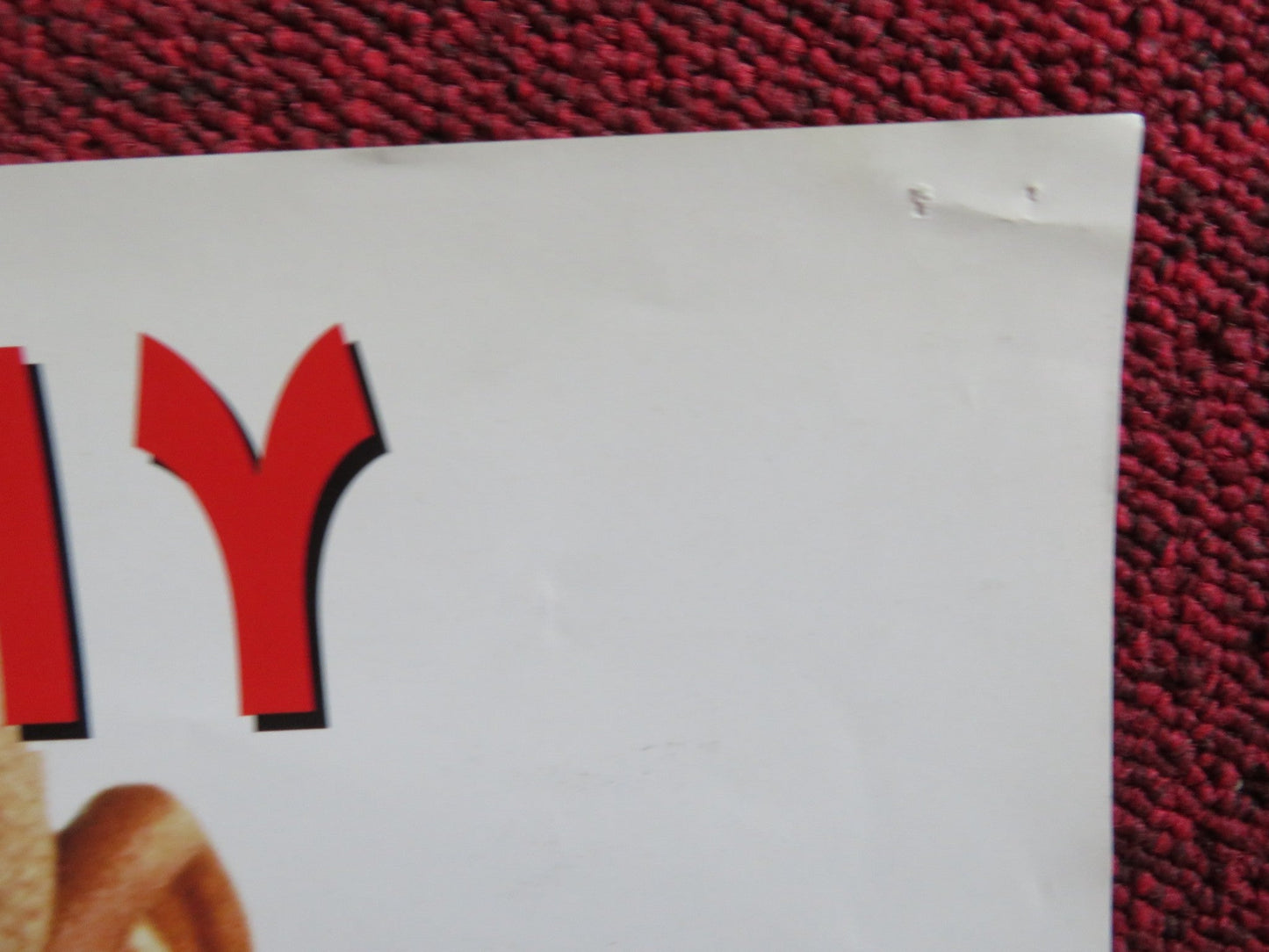 HOLY MAN VHS VIDEO POSTER EDDIE MURPHY JEFF GOLDBLUM 1998 Rendezvous Cinema Movie posters