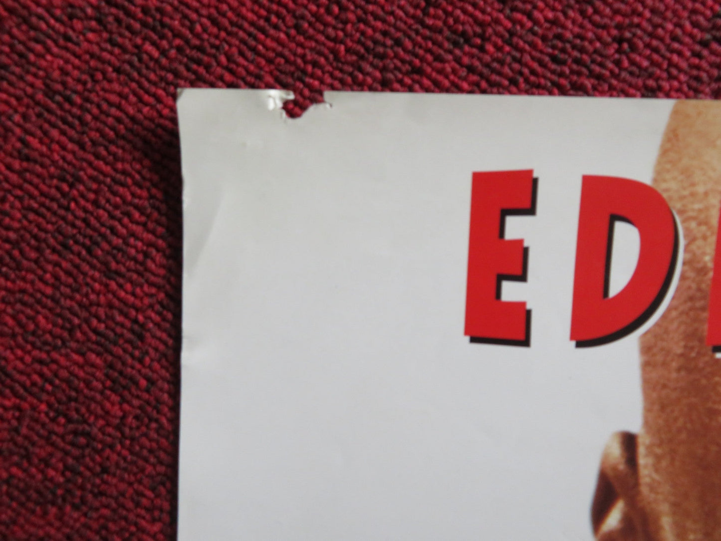 HOLY MAN VHS VIDEO POSTER EDDIE MURPHY JEFF GOLDBLUM 1998 Rendezvous Cinema Movie posters