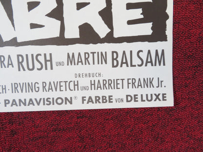 HOMBRE - A GERMAN A1 POSTER FOLDED PAUL NEWMAN FREDRIC MARCH 1967 Rendezvous Cinema Movie posters