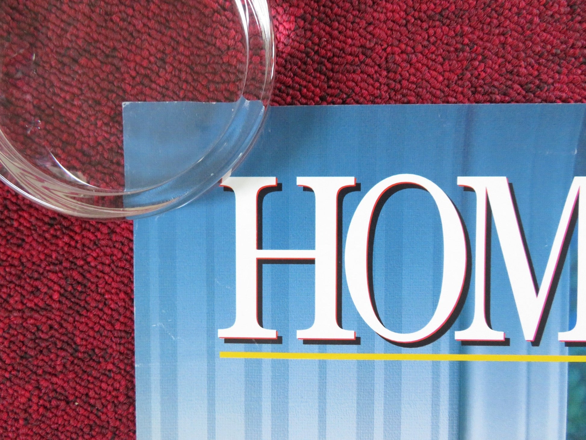 HOME ALONE 3 VHS VIDEO POSTER ROLLED ALEX D.LINZ OLEK KRUPA 1997 Rendezvous Cinema Movie posters