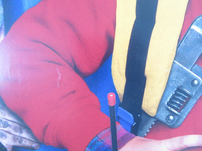 HOME ALONE 3 VHS VIDEO POSTER ROLLED ALEX D.LINZ OLEK KRUPA 1997 Rendezvous Cinema Movie posters