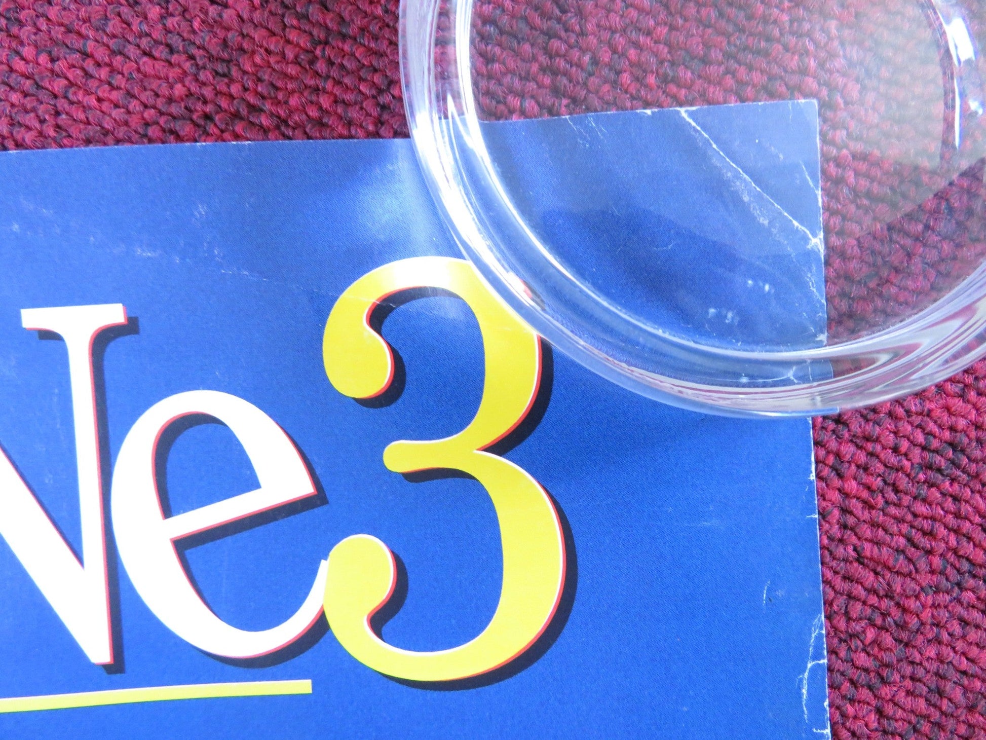 HOME ALONE 3 VHS VIDEO POSTER ROLLED ALEX D.LINZ OLEK KRUPA 1997 Rendezvous Cinema Movie posters