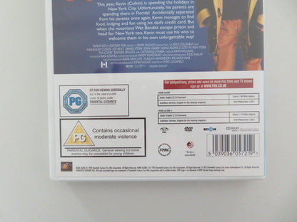 HOME ALONE + HOME ALONE 2 - DOUBLE PACK (DVD) MACAULEY CULKIN 1990 REGION 2 Movie posters