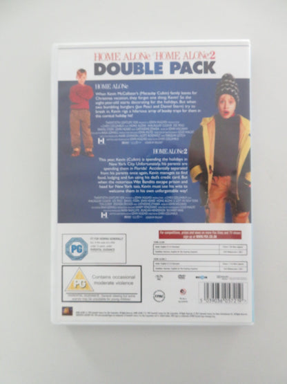 HOME ALONE + HOME ALONE 2 - DOUBLE PACK (DVD) MACAULEY CULKIN 1990 REGION 2 Movie posters