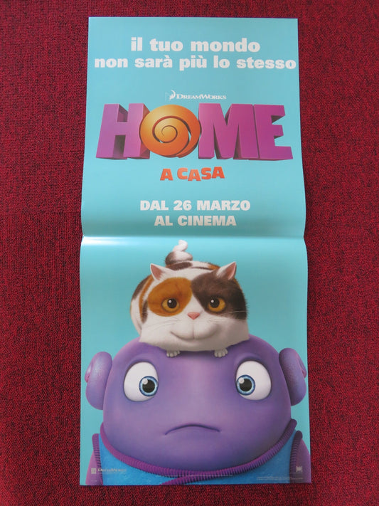 HOME ITALIAN LOCANDINA POSTER STEVE MARTIN RIHANNA JIM PARSONS 2015 Rendezvous Cinema Movie posters