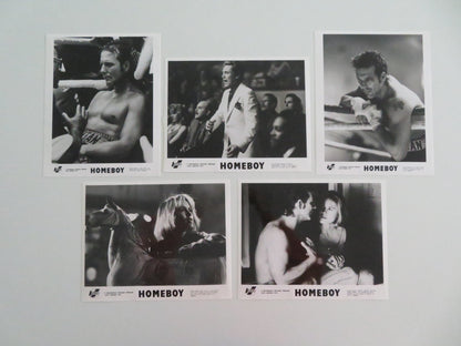 HOMEBOY MOVIE STILL PHOTO LOT OF 5 MICKEY ROURKE CHRISTOPHER WALKEN 1988 - Rendezvous Cinema