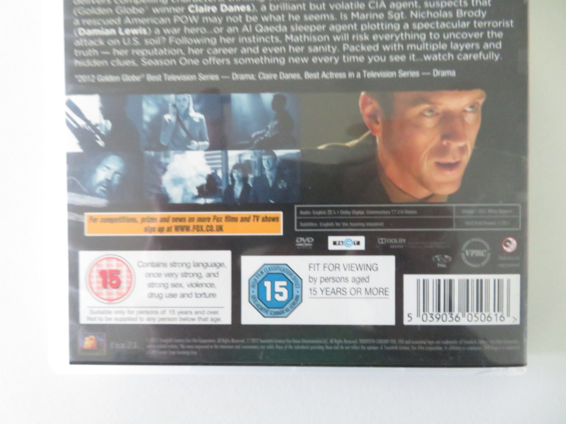 Homeland - The Complete First Season (DVD) Damian Lewis C. Danes 2011 Region 2 Movie posters