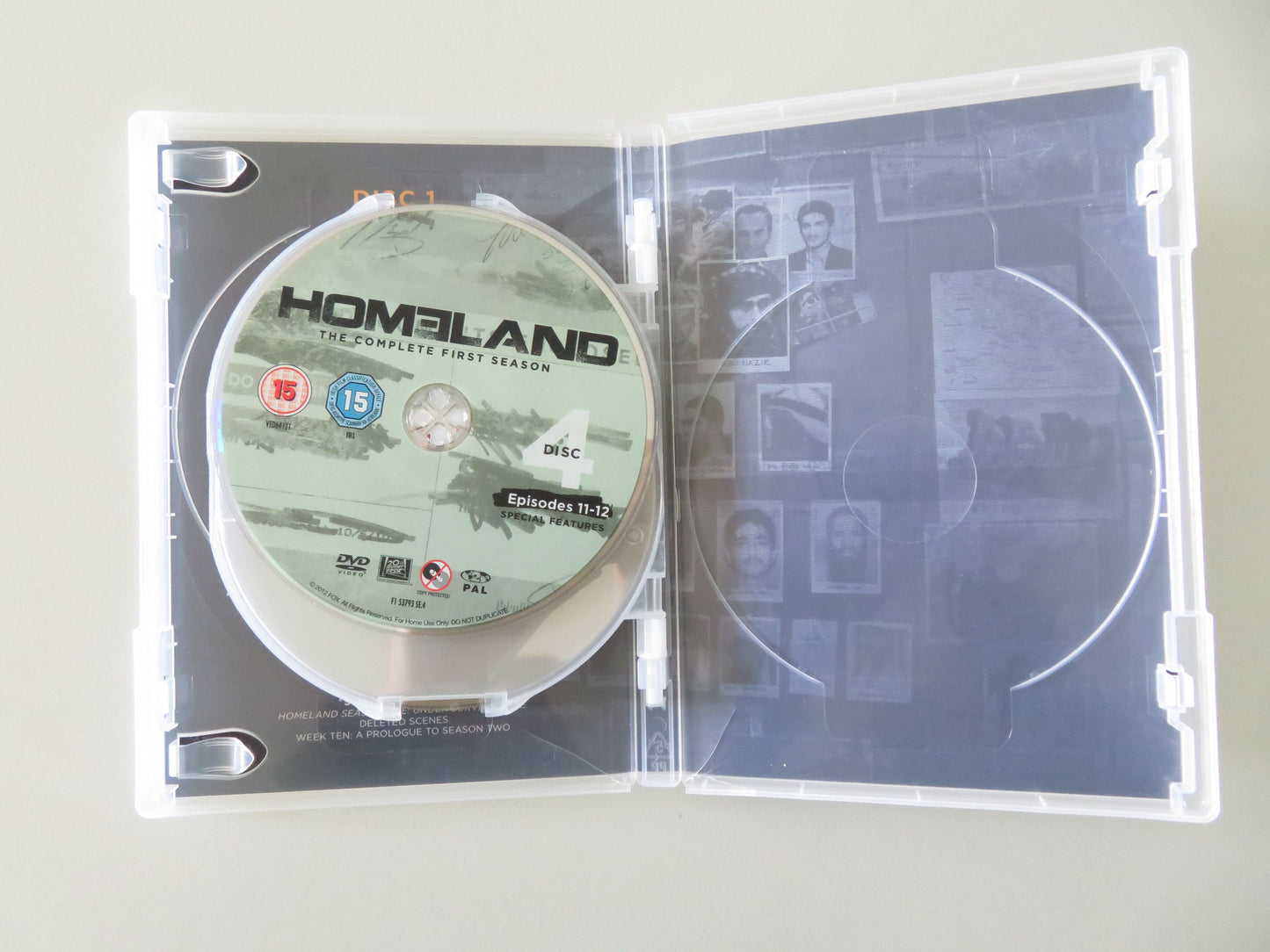 Homeland - The Complete First Season (DVD) Damian Lewis C. Danes 2011 Region 2 Movie posters