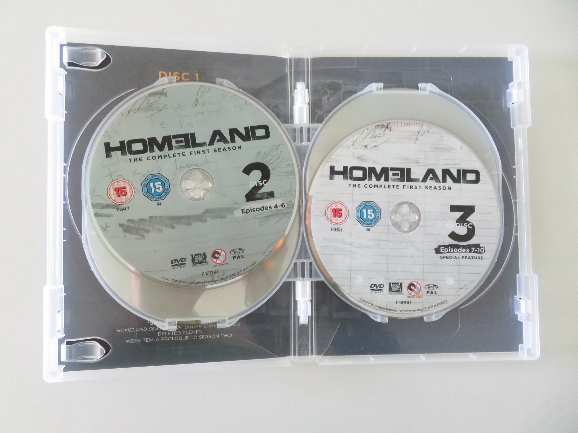 Homeland - The Complete First Season (DVD) Damian Lewis C. Danes 2011 Region 2 Movie posters