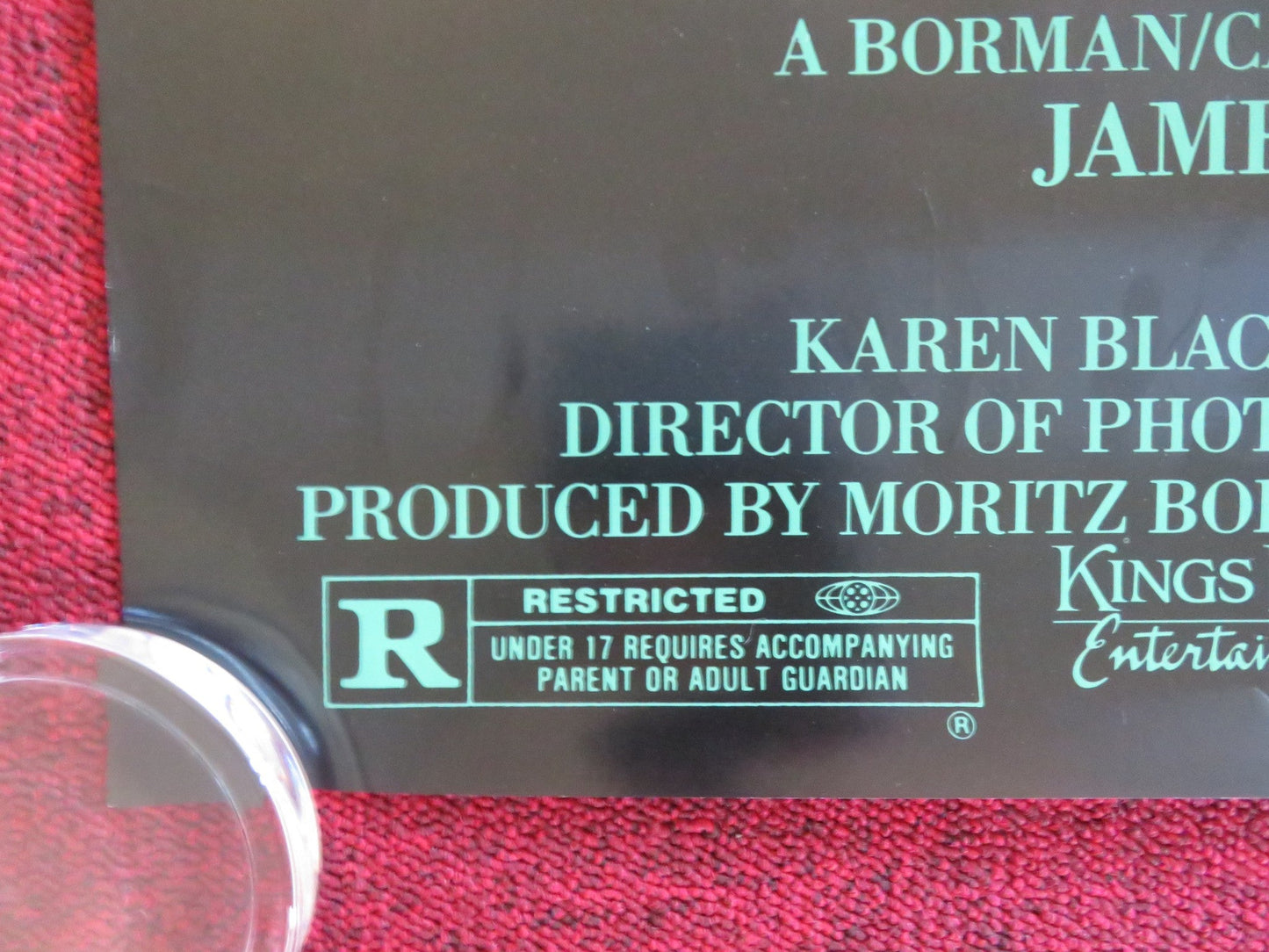 HOMER AND EDDIE US ONE SHEET ROLLED POSTER WHOOPI GOLDBERG JIM BELUSHI 1989 Rendezvous Cinema Movie posters