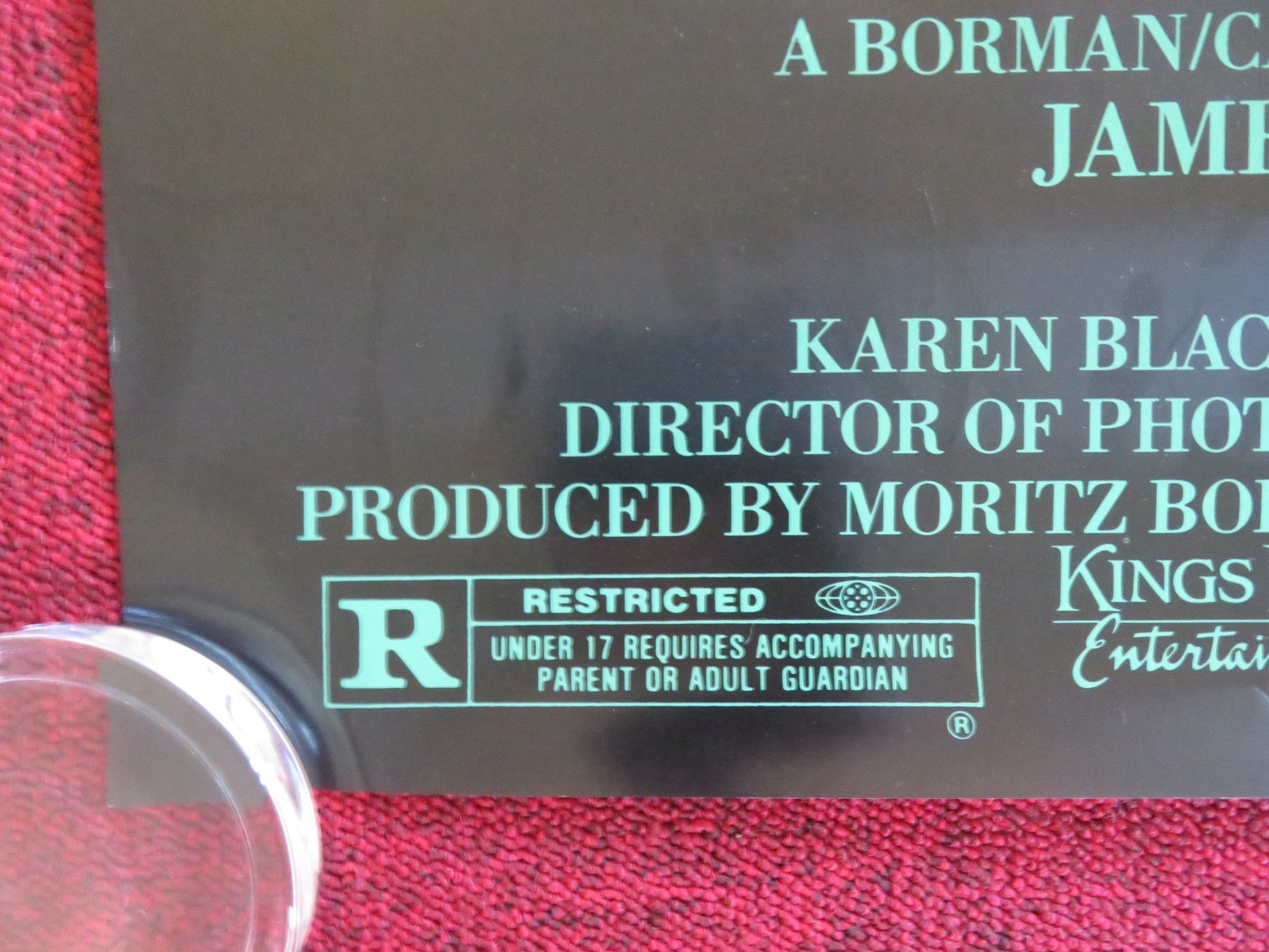 HOMER AND EDDIE US ONE SHEET ROLLED POSTER WHOOPI GOLDBERG JIM BELUSHI 1989 Rendezvous Cinema Movie posters