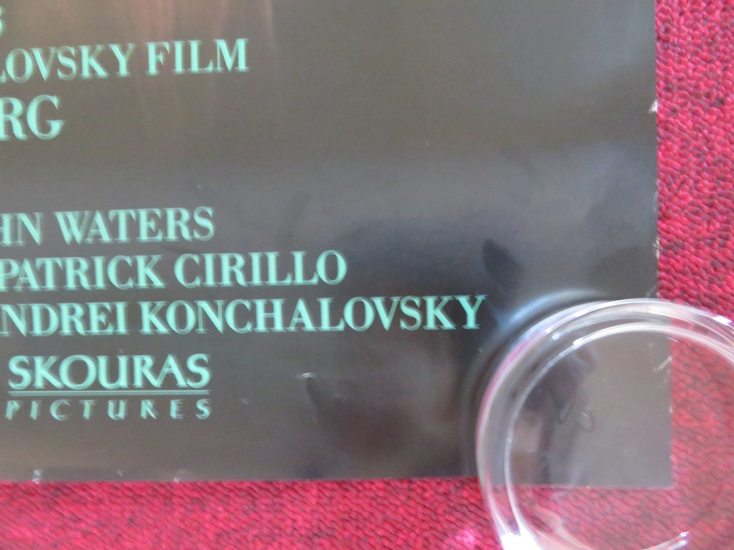 HOMER AND EDDIE US ONE SHEET ROLLED POSTER WHOOPI GOLDBERG JIM BELUSHI 1989 Rendezvous Cinema Movie posters