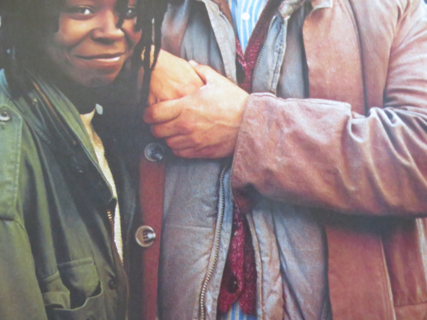 HOMER AND EDDIE US ONE SHEET ROLLED POSTER WHOOPI GOLDBERG JIM BELUSHI 1989 Rendezvous Cinema Movie posters