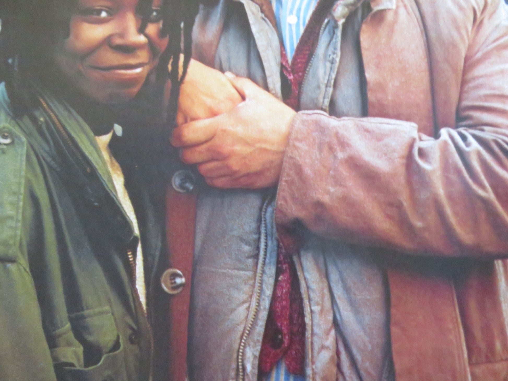 HOMER AND EDDIE US ONE SHEET ROLLED POSTER WHOOPI GOLDBERG JIM BELUSHI 1989 Rendezvous Cinema Movie posters