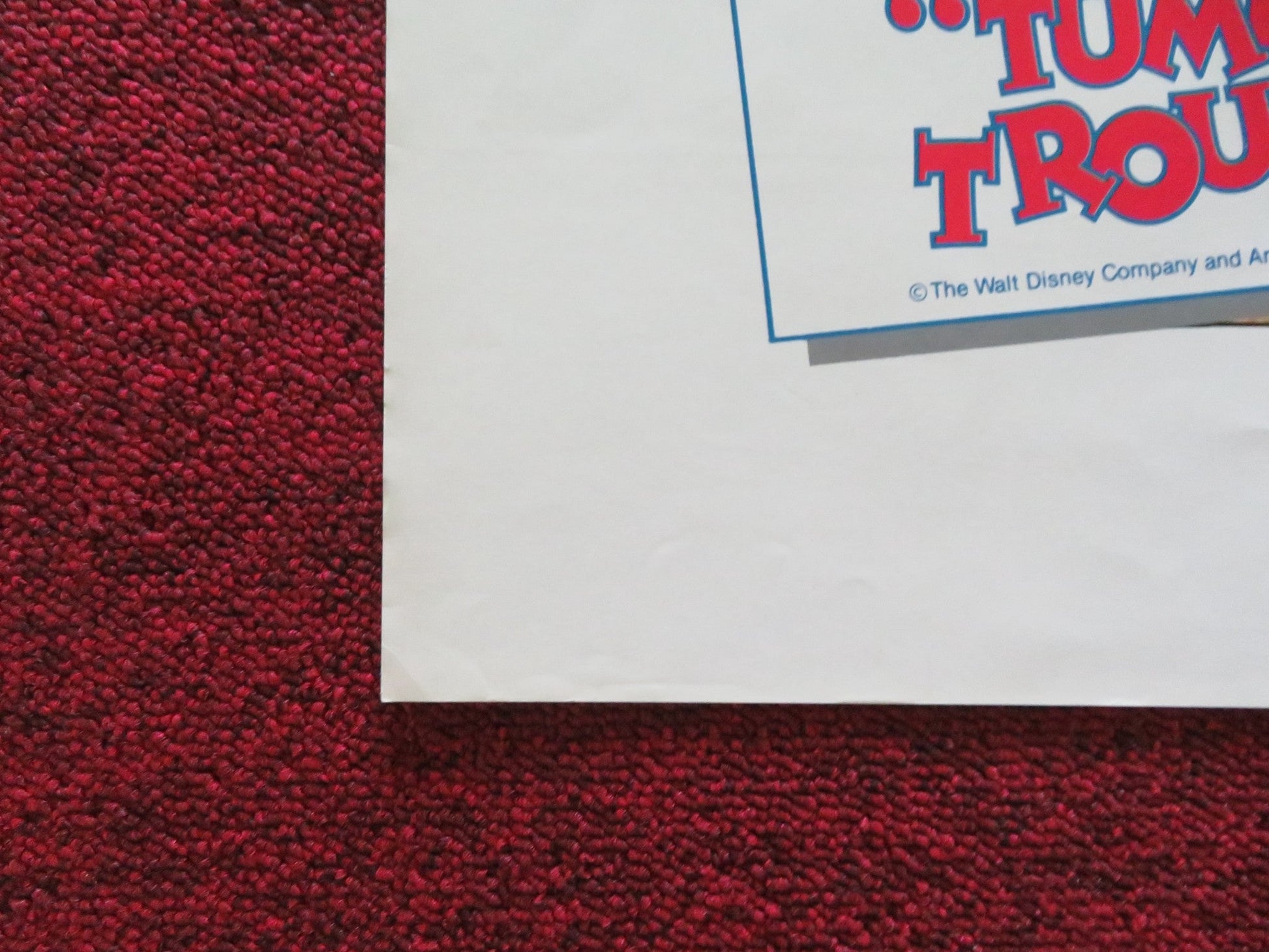 HONEY I SHRUNK THE KIDS UK QUAD POSTER FOLDED DISNEY RICK MORANIS 1989 - Rendezvous Cinema