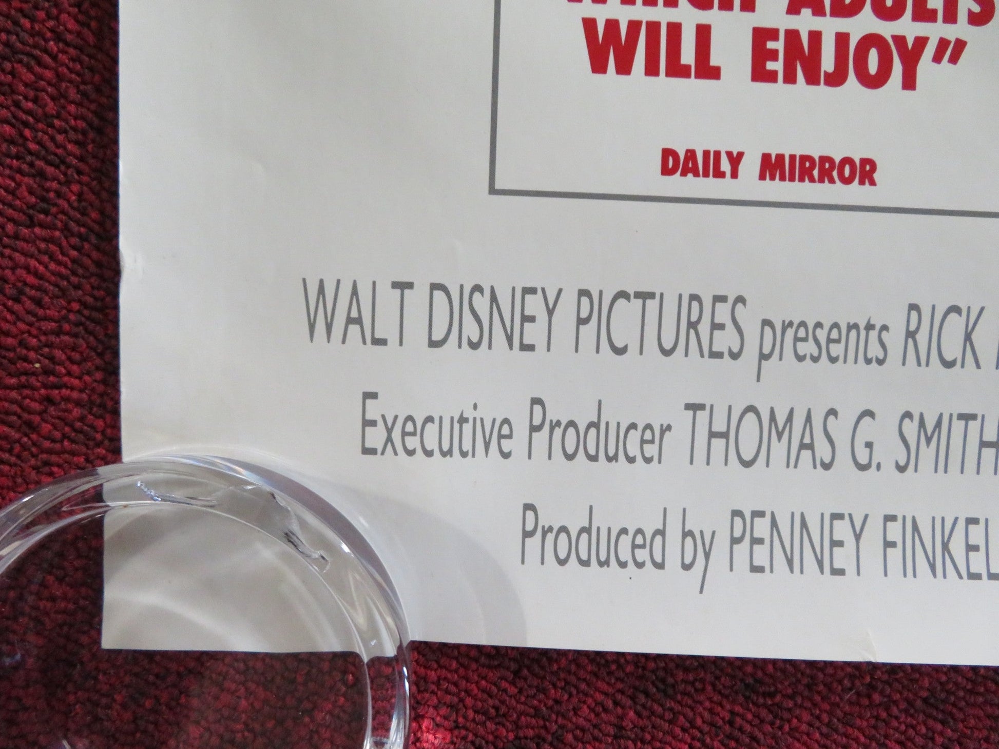 HONEY, I SHRUNK THE KIDS VHS VIDEO POSTER ROLLED RICK MORANIS MATT FREWER 1989 Rendezvous Cinema Movie posters