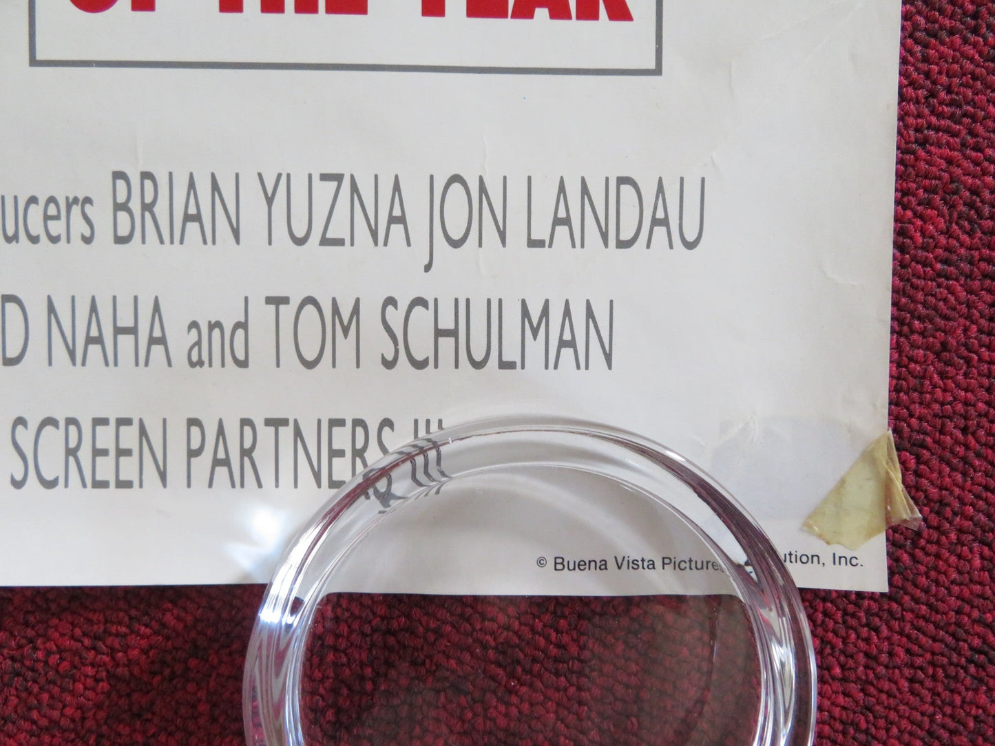 HONEY, I SHRUNK THE KIDS VHS VIDEO POSTER ROLLED RICK MORANIS MATT FREWER 1989 Rendezvous Cinema Movie posters