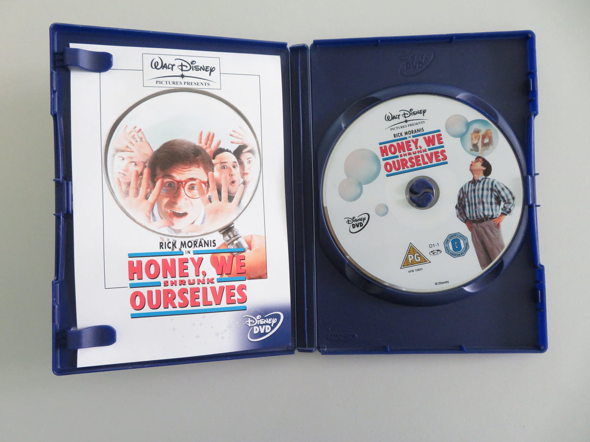 Honey, We Shrunk Ourselves! (DVD) Rick Moranis Eve Gordon 1997 Region 2 Movie posters