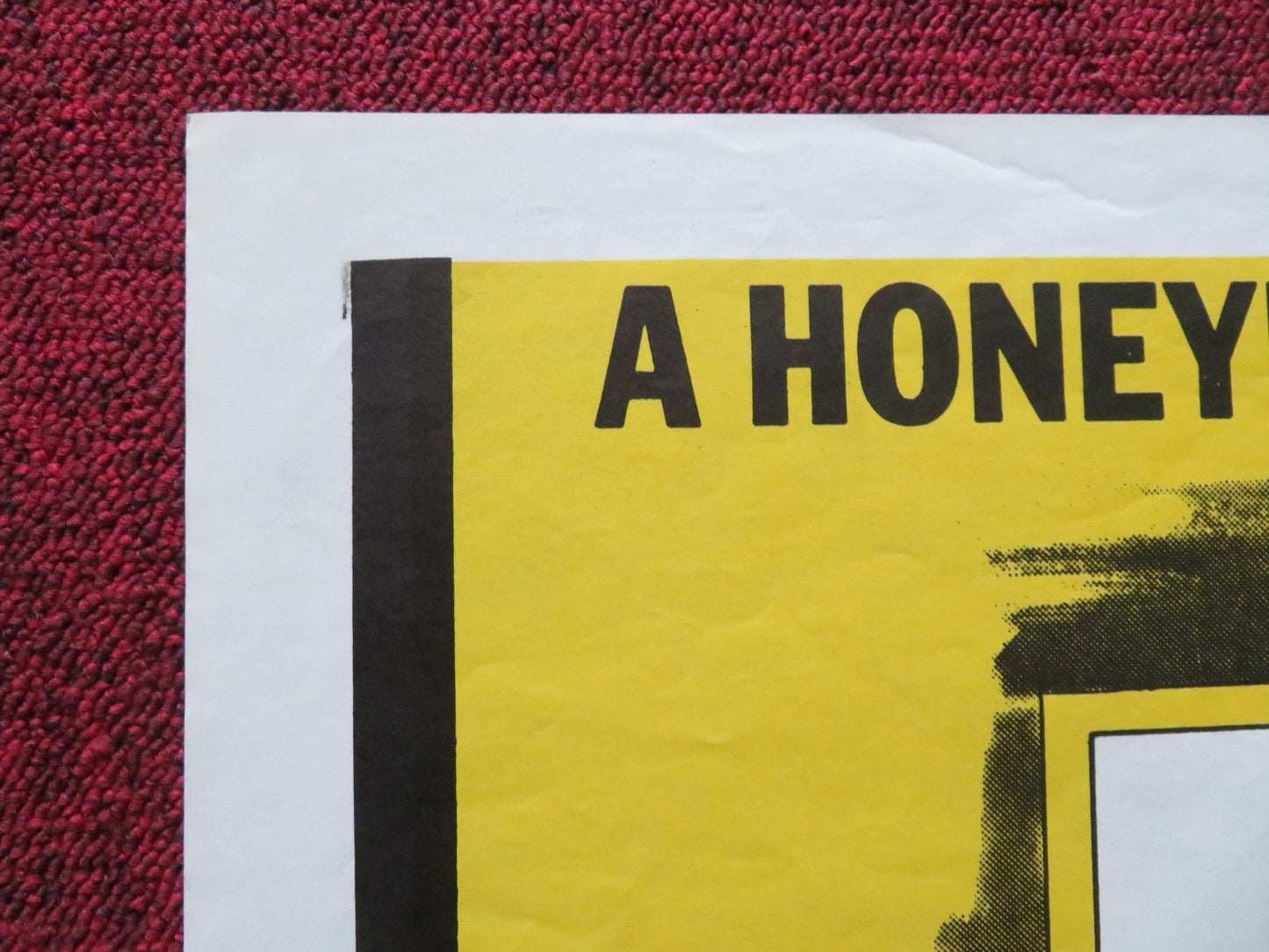HONEYMOON OF HORROR FOLDED US ONE SHEET POSTER ROBERT PARSONS ABBEY HELLER 1964 Movie posters