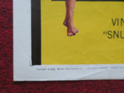 HONEYMOON OF HORROR FOLDED US ONE SHEET POSTER ROBERT PARSONS ABBEY HELLER 1964 Movie posters