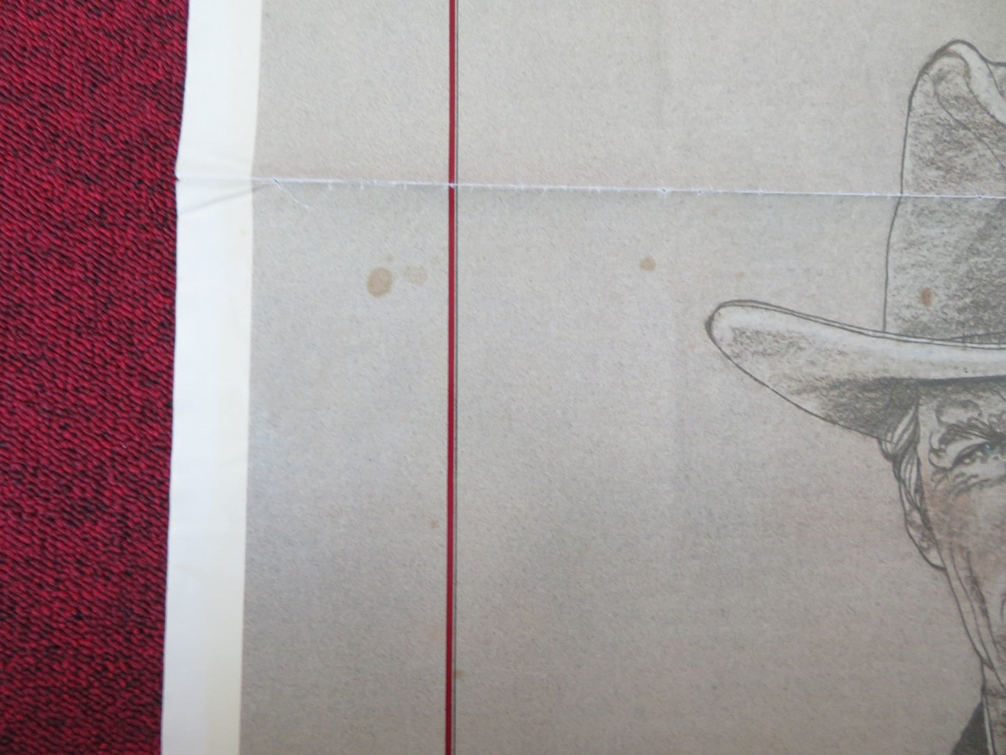 HONKYTONK MAN FOLDED US ONE SHEET POSTER CLINT & KYLE EASTWOOD 1982 Rendezvous Cinema Movie posters