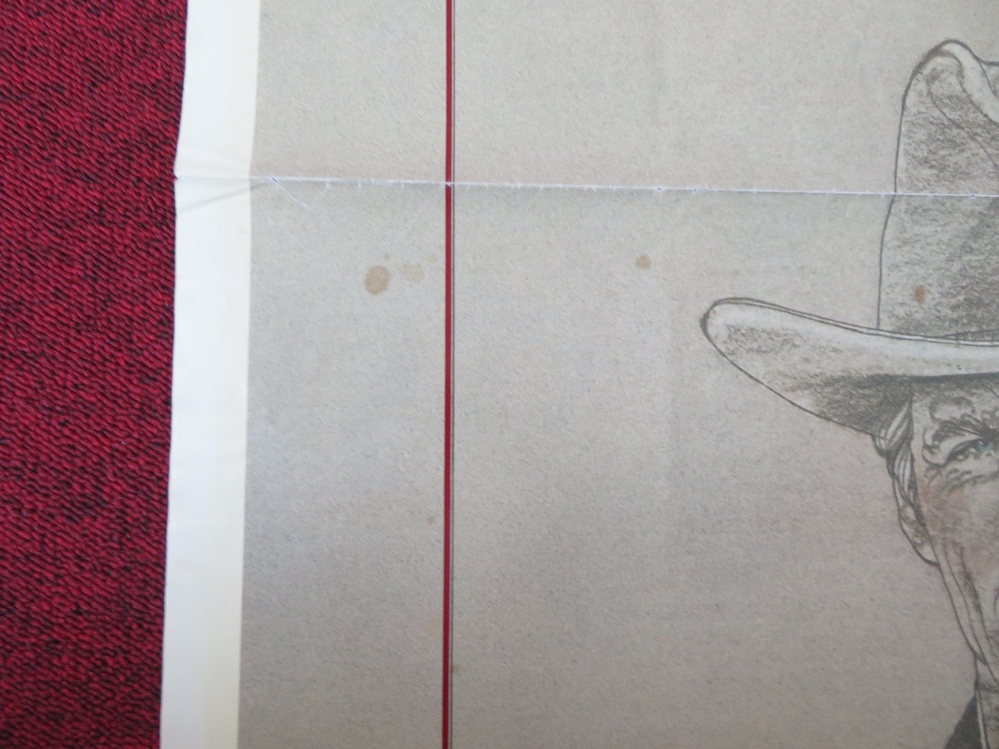 HONKYTONK MAN FOLDED US ONE SHEET POSTER CLINT & KYLE EASTWOOD 1982 Rendezvous Cinema Movie posters