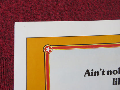 HOOPER - STYLE C FOLDED US ONE SHEET POSTER BURT REYNOLDS SALLY FIELD 1978 Rendezvous Cinema Movie posters