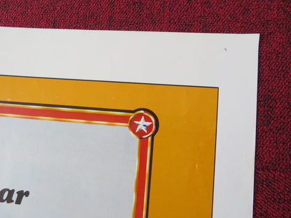 HOOPER - STYLE C FOLDED US ONE SHEET POSTER BURT REYNOLDS SALLY FIELD 1978 Rendezvous Cinema Movie posters