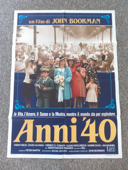 HOPE AND GLORY ITALIAN 2 FOGLIO POSTER SARAH MILES DAVID HAYMAN 1987 Rendezvous Cinema Movie posters