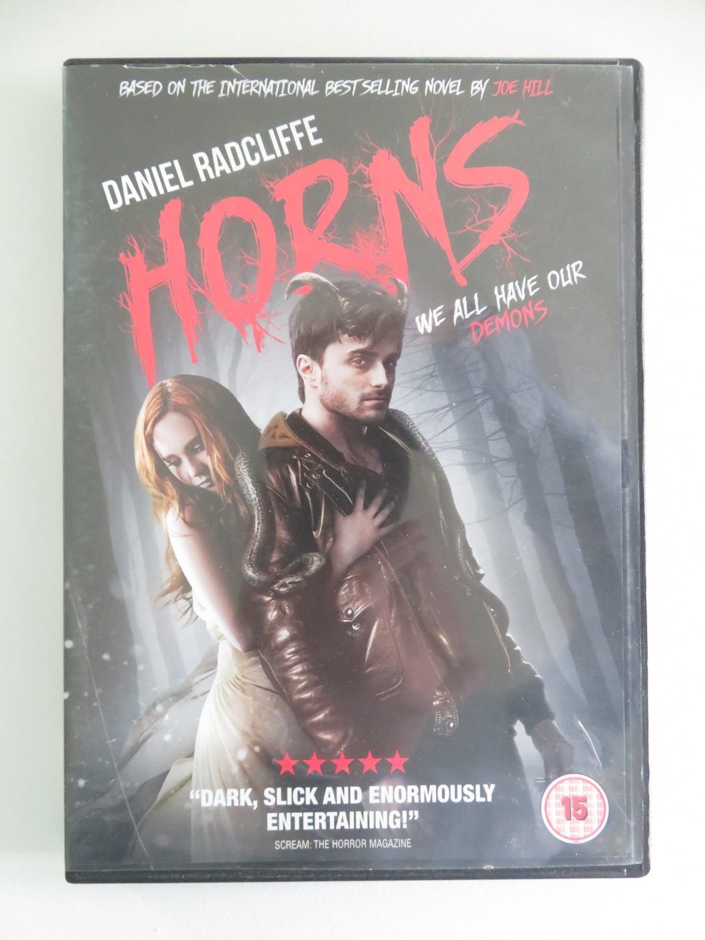 Horns (DVD) Daniel Radcliffe Juno Temple 2013 Region 2 Movie posters