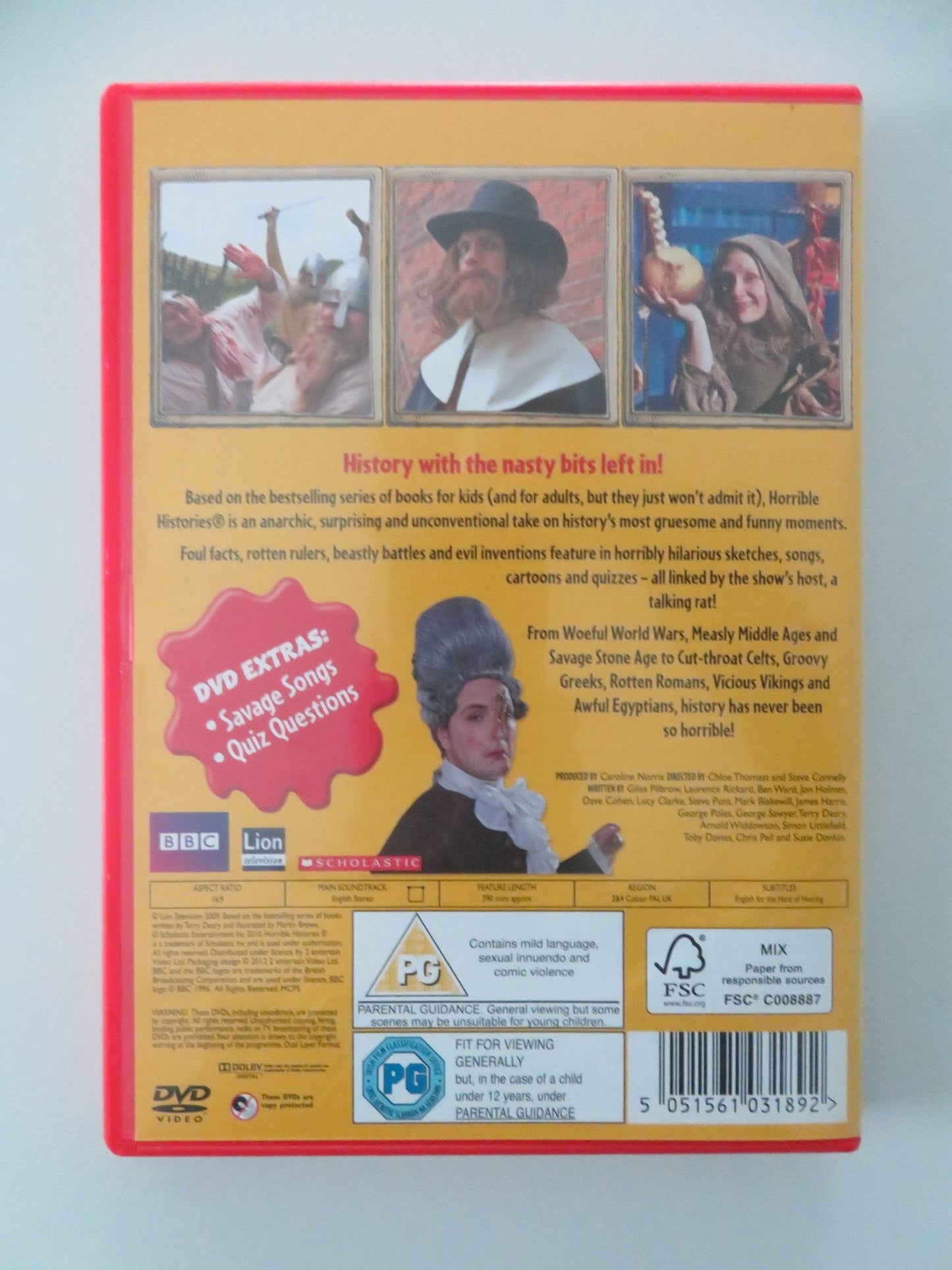 Horrible Histories Series One (DVD) Jim Howick Simon Farnaby 2009 Region 2, 4 Movie posters