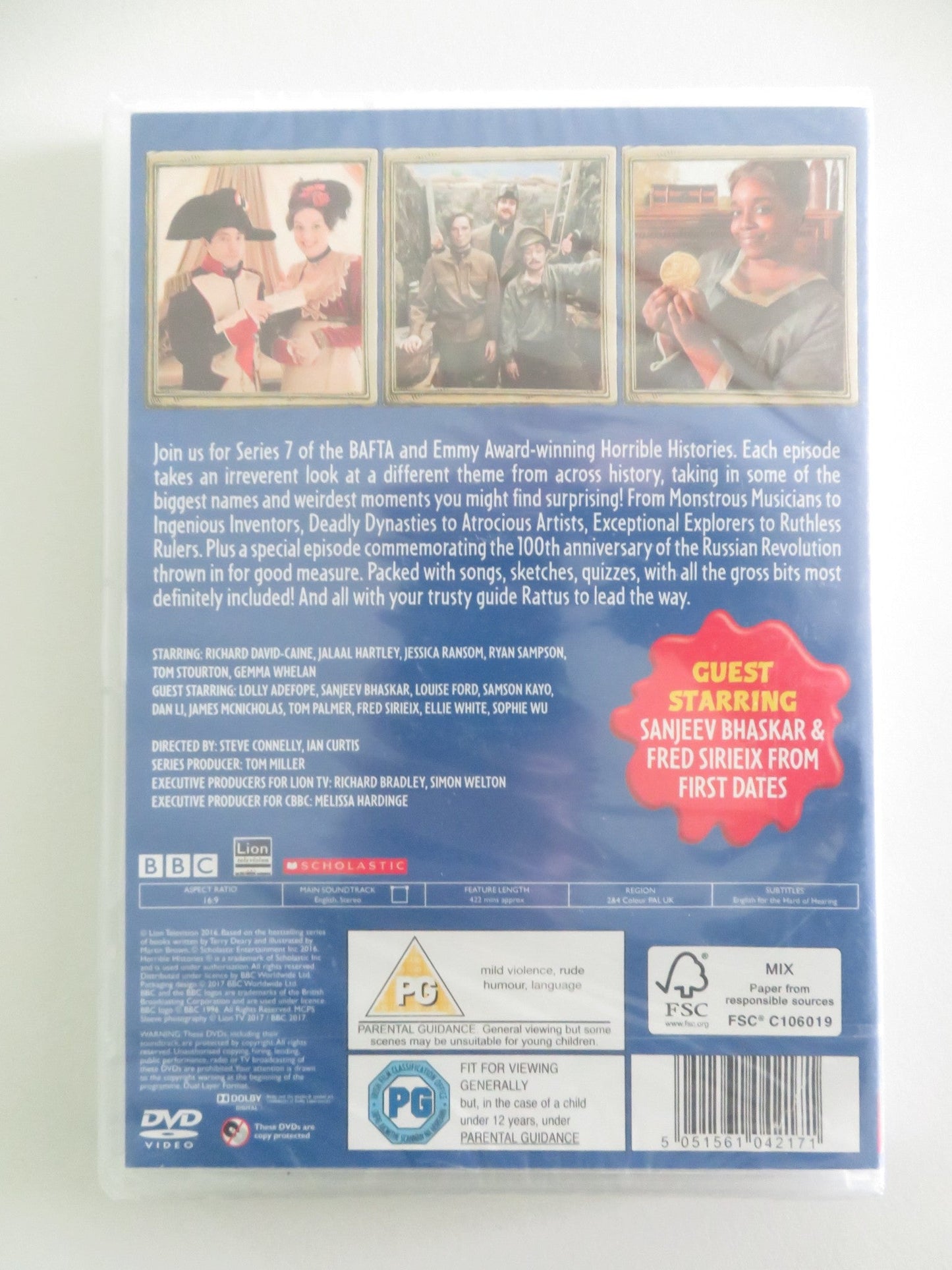 Horrible Histories - series seven (DVD) Jessica Ransom Tom Stourton 2017 Region 2 Movie posters