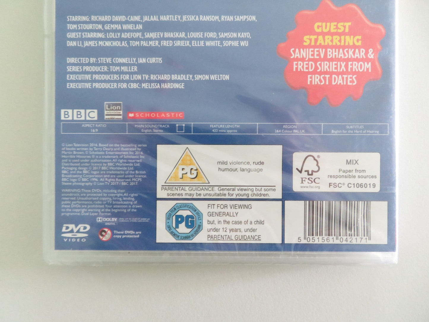 Horrible Histories - series seven (DVD) Jessica Ransom Tom Stourton 2017 Region 2 Movie posters