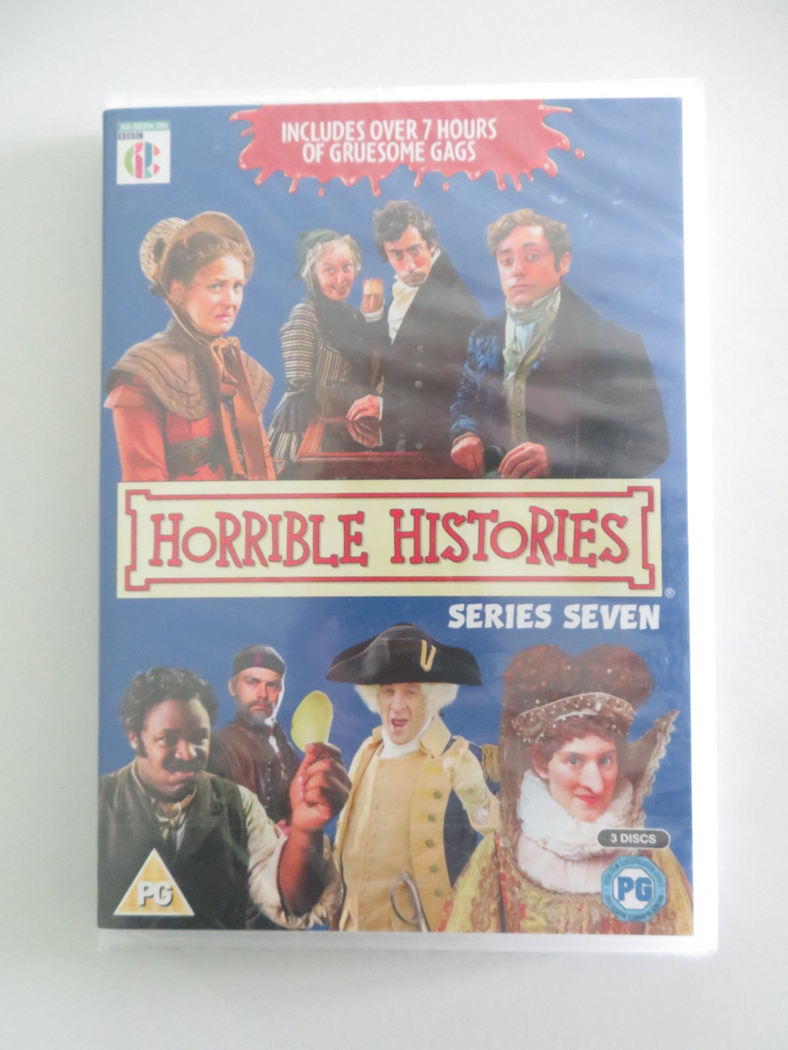 Horrible Histories - series seven (DVD) Jessica Ransom Tom Stourton 2017 Region 2 Movie posters