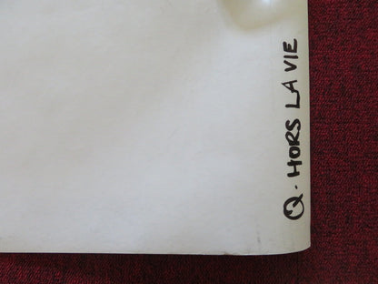 HORS LA VIE UK QUAD ROLLED POSTER HIPPOLYTE GIRADOT HUSSEIN SBEITY 1991 Rendezvous Cinema Movie posters