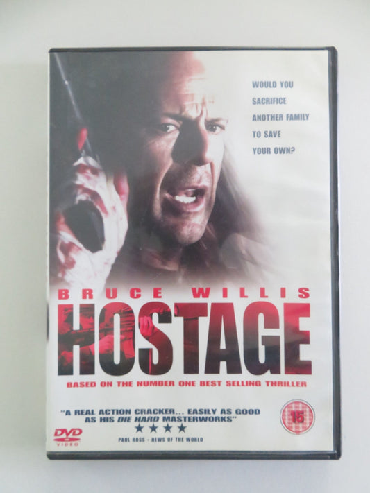 Hostage (DVD) Bruce Willis Kevin Pollak 2005 Region 2 Movie posters