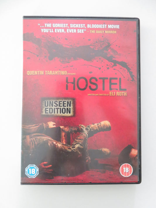 Hostel - Unseen Edition (DVD) Jay Hernandez Derek Richardson 2005 Region 2 Movie posters