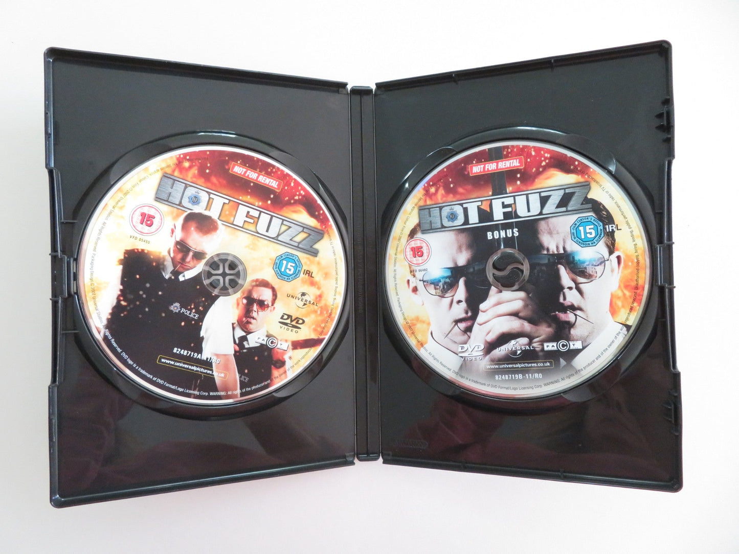 HOT FUZZ - 2 DISC SPECIAL EDITION (DVD) SIMON PEGG NICK FROST 2007 REGION 2,4 Movie posters