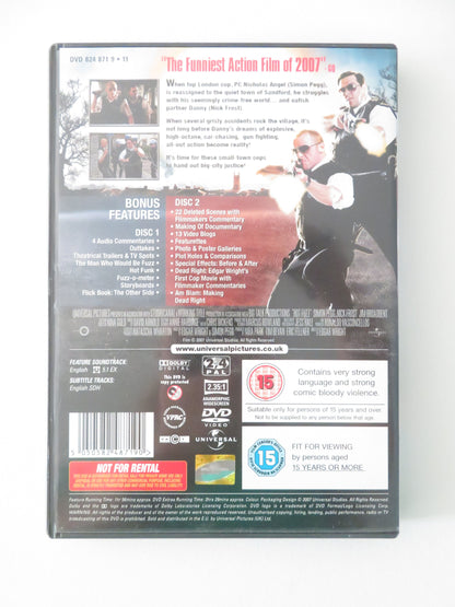 Hot Fuzz - B 2 Disc Special Edition (DVD) Simon Pegg Nick Frost 2007 Region 2,4 Movie posters