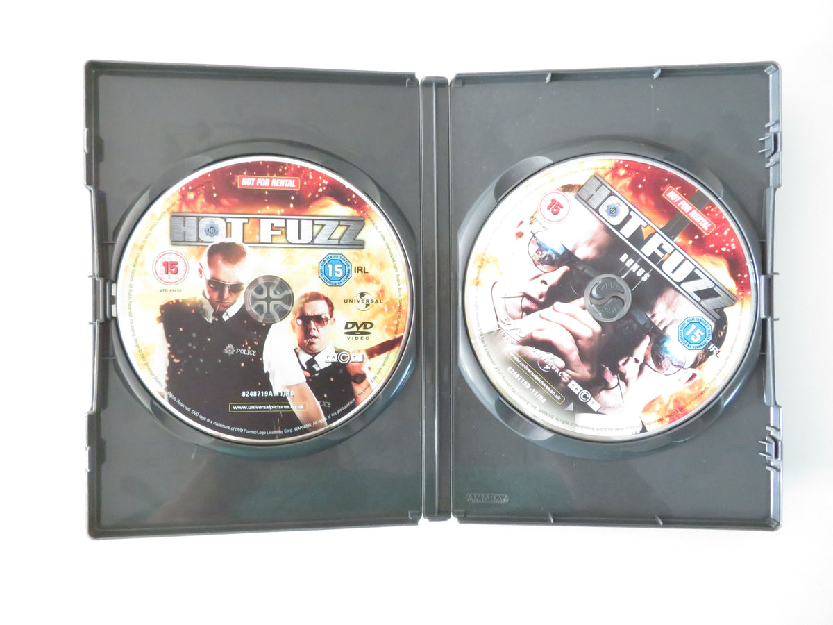 Hot Fuzz - B 2 Disc Special Edition (DVD) Simon Pegg Nick Frost 2007 Region 2,4 Movie posters