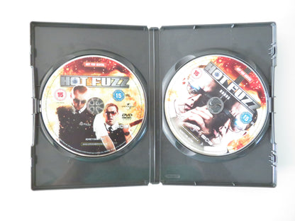 Hot Fuzz - B 2 Disc Special Edition (DVD) Simon Pegg Nick Frost 2007 Region 2,4 Movie posters