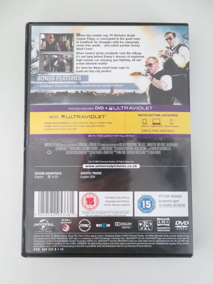 Hot Fuzz (DVD) Simon Pegg Nick Frost 2007 Region 2,4 Movie posters