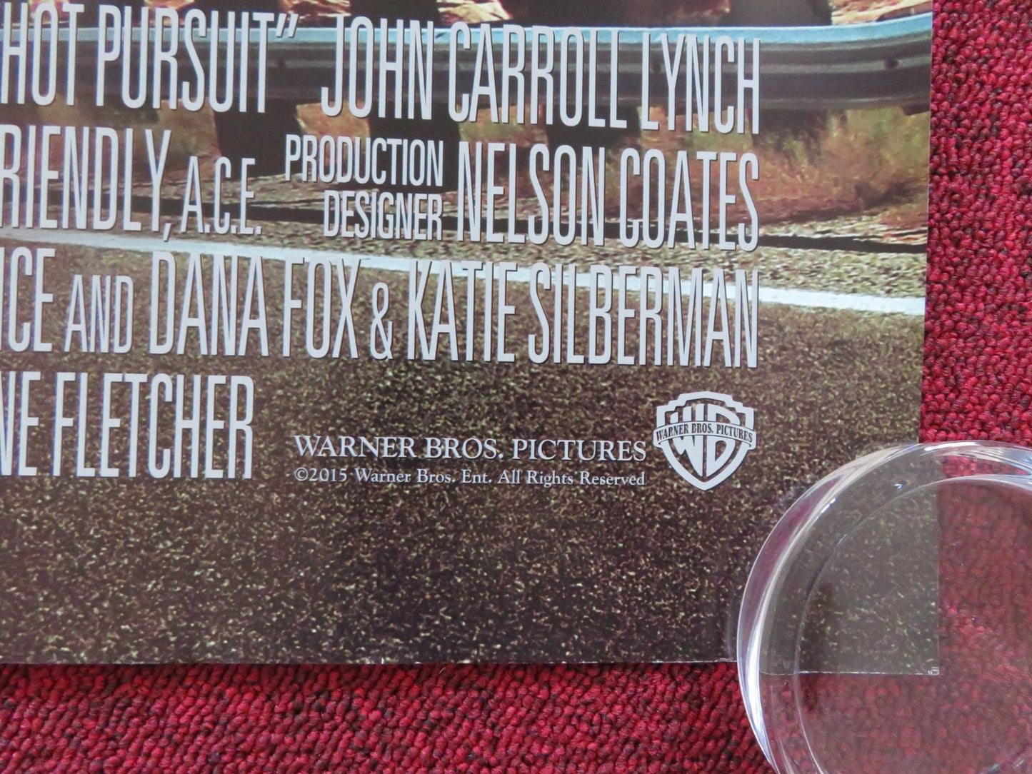 HOT PURSUIT UK QUAD ROLLED POSTER REESE WITHERSPOON SOFIA VERGARA 2015 Rendezvous Cinema Movie posters