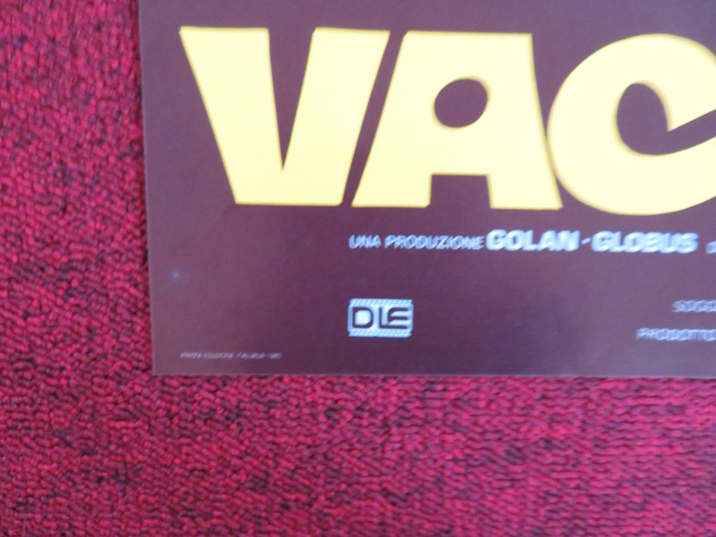 HOT RESORT - B ITALIAN FOTOBUSTA POSTER CANNON TOM PARSEKIAN MICHAEL KERZ 1985 Rendezvous Cinema Movie posters