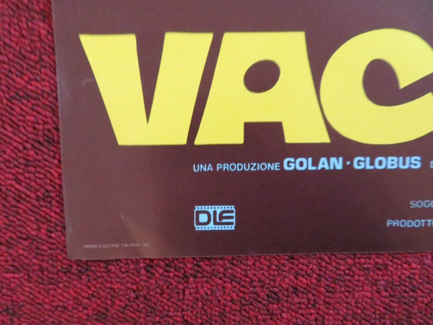 HOT RESORT - E ITALIAN FOTOBUSTA POSTER CANNON TOM PARSEKIAN MICHAEL KERZ 1985 Rendezvous Cinema Movie posters