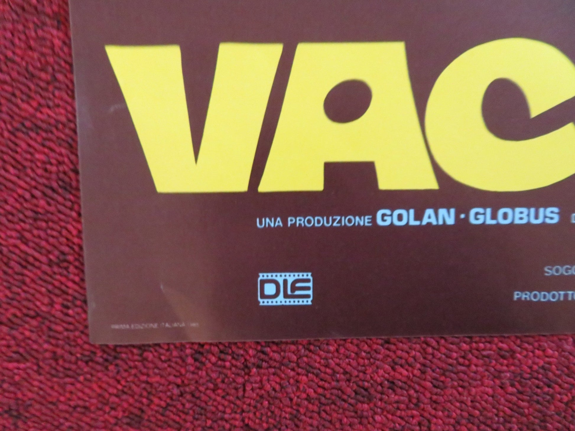 HOT RESORT - E ITALIAN FOTOBUSTA POSTER CANNON TOM PARSEKIAN MICHAEL KERZ 1985 Rendezvous Cinema Movie posters