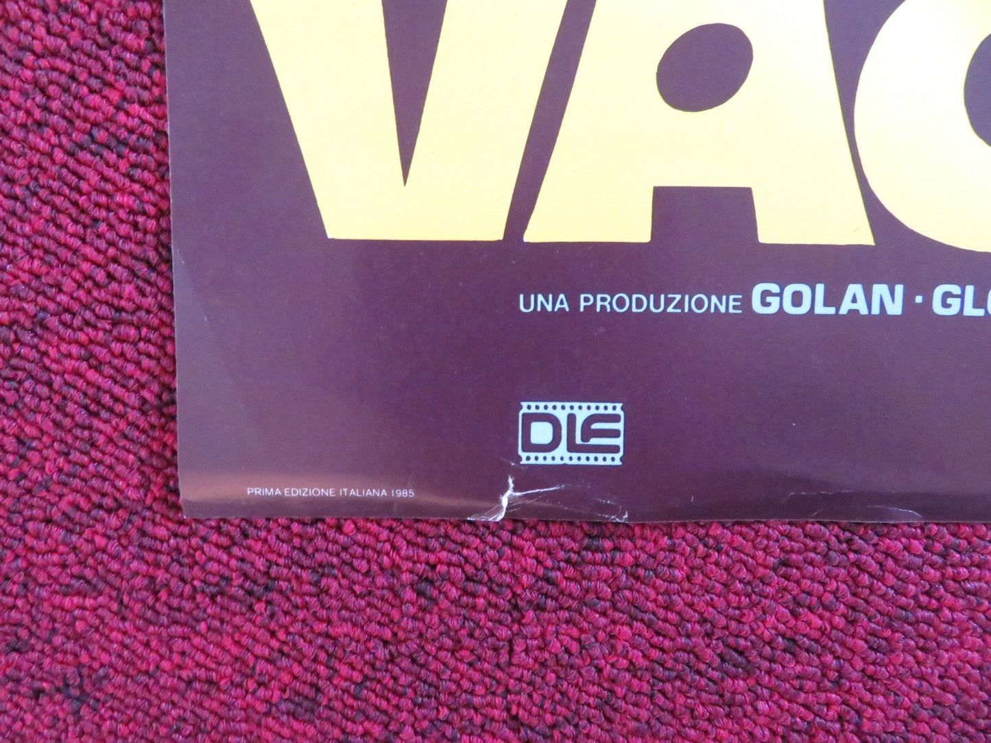 HOT RESORT - F ITALIAN FOTOBUSTA POSTER CANNON TOM PARSEKIAN MICHAEL KERZ 1985 Rendezvous Cinema Movie posters